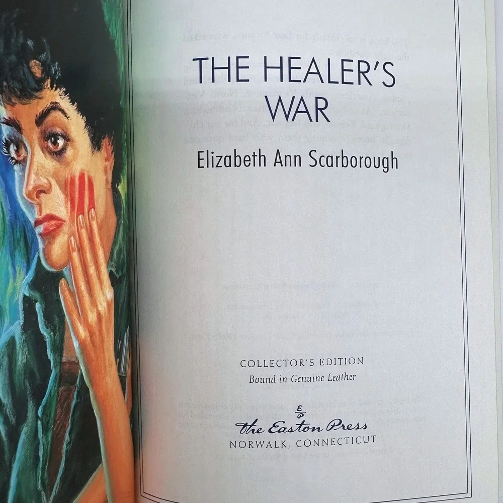The Healers War Easton Press‎ Collectors Edition Genuine Leather Science Fiction
